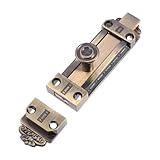 Serrure de porte extérieure : la serrure à pêne coulissant peut être installée hors de portée des enfants, afin qu'ils ne puissent ouvrir la porte par eux-mêmes, serrures coulissantes pour porte intérieure