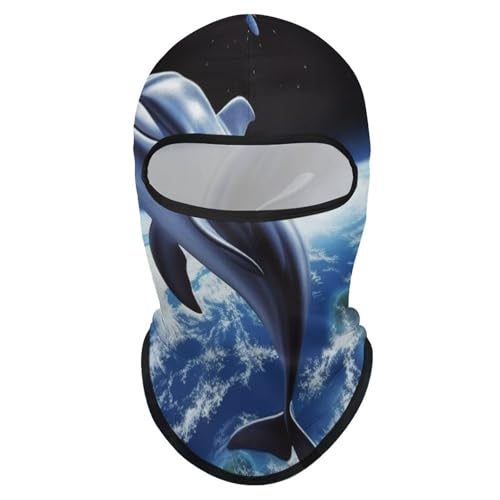 Dolphin Earth Balaclava Mascarilla para Hombre y Mujer Protección Solar Transpirable Máscara de Cabeza Completa para Senderismo, Ciclismo, Running y Conducción miniatura 7