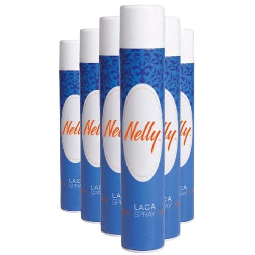 Nelly Laca Clásica Spray 6x400 ml | Fijación Fuerte y