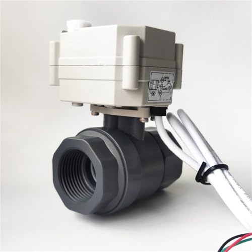 Vanne motorisée 12V pour automatiser le drain d'eaux pluviales