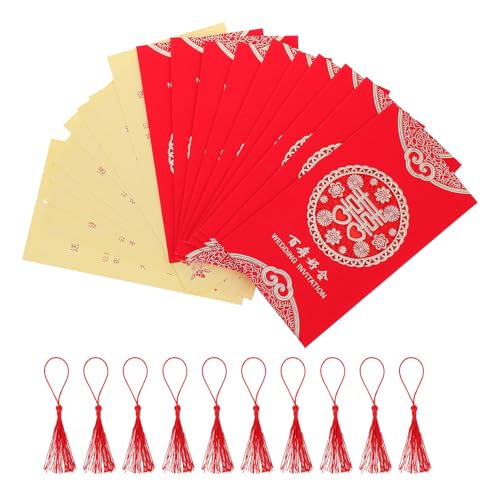 YARNOW Chinese Style Wedding Invitations