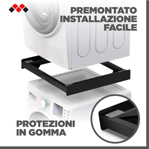 Meliconi 656138 accessorio e componente per lavatrice Kit di sovrapposizione - 5