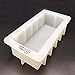 Mose CAFOLO Large Loaf Soap Mold Thick Lip Silicon Rectangular Mould 40oz DIY Handmade Swirl Making Tools