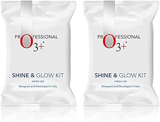 O3+ Shine &amp; Glow Mono Dose Facial Kit (32g+6ml) (Pack of 2)