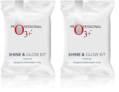 O3+ Shine & Glow Mono Dose Facial Kit (32g+6ml) (Pack of 2)