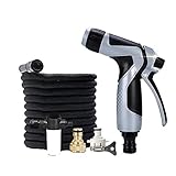 AOHMG Expandable Garden Water Hose, No-Kink No-Tangle Extra Strength Fabric High Density Flexible...