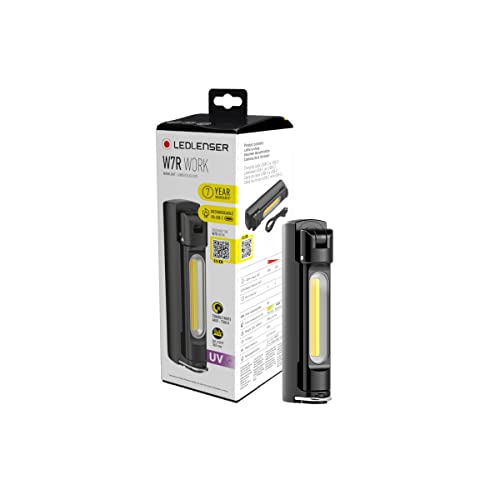 Ledlenser W7R Work Stablampe LED Werkstatt | KFZ Lampe 600 Lumen | LED Baulampe mit Akku | 5 Stunden Leuchtdauer | Werkstattlampe | Lampe zum Arbeiten | Arbeitsleuchte aufladbar | Akku Leuchte Ledlenser W7R Work Stablampe LED Werkstatt | KFZ Lampe 600 Lumen | LED Baulampe mit Akku | 5 Stunden Leuchtdauer | Werkstattlampe | Lampe zum Arbeiten | Arbeitsleuchte aufladbar | Akku Leuchte