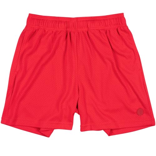 Short de basket-ball Ethika rouge pour homme confortable