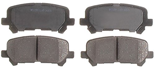 ACDelco Advantage 14D1281CH (19313753) Ceramic Rear Disc Brake Pad Set