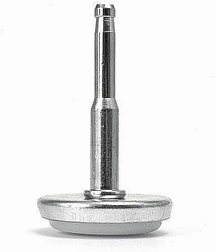 1 Piece Steel Stem Glides to Replace Wheels, Set of 4