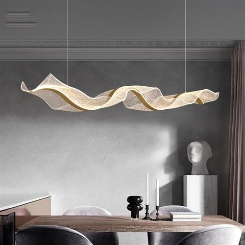 Lustre LED pour salle à manger - Suspension moderne dimmable avec télécommande - 2