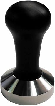 EPINOX Coffee Tamper - Aluminum Ergonomic Handle - Flat Bottom - Coffee Straightener - Diameter: 58 mm - Professional Coffee Machine Tamper, Multicolor