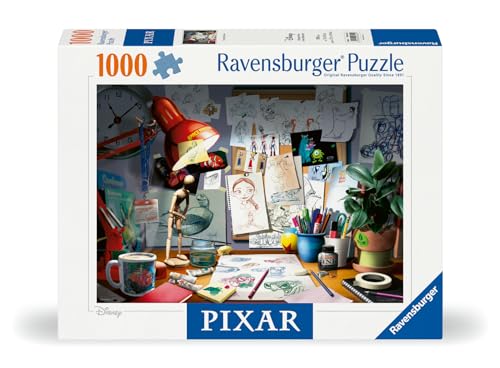 Ravensburger Disney The Artist's Desk 1000 Piece Jigsaw Puzzle for Adults - 12000302 - Handcrafted Tooling, Made in Germany, Every Piece Fits Together Perfectly - Image 3