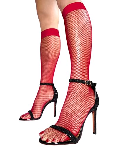 Image of sofsy Italian-Made Soft Fishnet Stockings for Women
