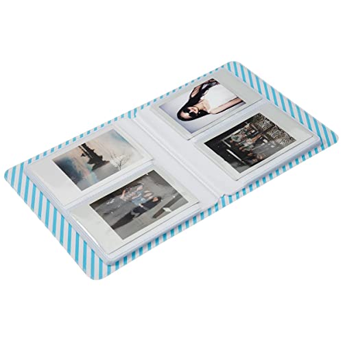 Image of ZENKO 64 Pockets Photo Album for Fujifilm Instant Mini 13 /12 /11 /9 /8 /SE /41 /99 /Evo /Liplay Instant Camera /Mini Link Printer, Polaroid Snap Touch Mint Zip Instant Camera Printer- Charcoal Grey
