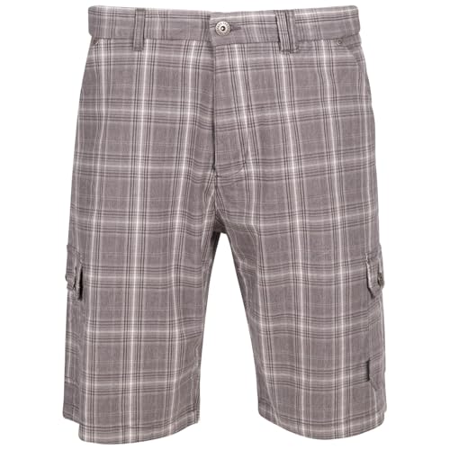 Image of Trespass Mens Cargo Shorts Walking Outdoor Pockets Longer Length Stretch Earwig