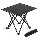 HHDESHSL Tragbar Klapptisch, Tragbarer Picknicktisch Faltbar mit Tragetasche, Ultraleichter Campingtisch Klappbar für Camping, Picknick, Grillen, Wandern, Angeln