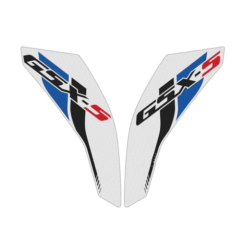 Stickers réservoir traction pads GSX-S750 tapis antidérapants genoux moto 2017-2021