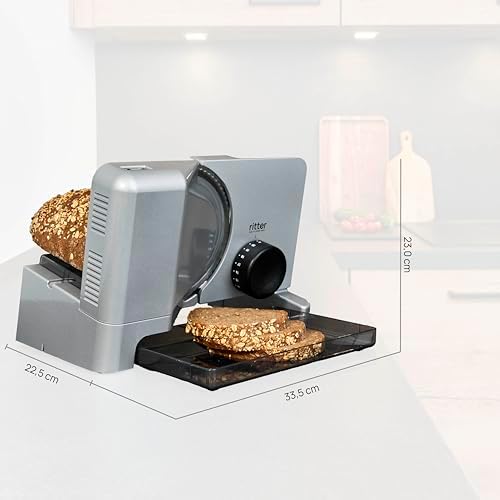 ritter E 16 Elektrikli Ev ve Ofis Tipi Gıda Dilimleyici, Eko Motor - Görsel 6