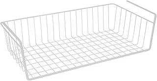 Metaltex Babatex Undershelf Basket 30cm No Drill Kitchen Storage Rack for Cabinet Shelves