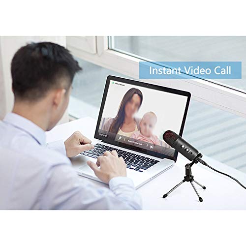Microphone USB PC ordinateur pour enregistrement studio de chant et réunion - 7