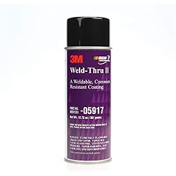 3M Weld-Thru Coating II, 05917, Resists Weld Spatter, 12.75 oz Net Wt/361 g | Zinc Based Aerosol Coating