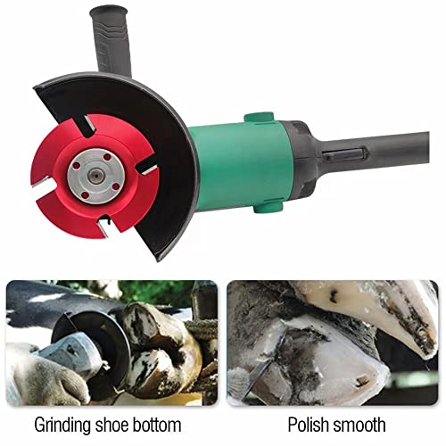 YINUOTOL Cortador de corte de casco de gado, ferramentas de disco de corte de casco de vaca dupla fa