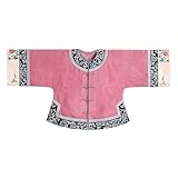 Fabriqué à partir de soie jacquard de qualité supérieure, ce haut dispose d'une texture luxueuse qui drape magnifiquement sur le corps, offrant à la fois confort et style. La teinte rose pâle ajoute une touche de féminité, tandis que l'éclat subtil de la soie rehausse son esthétique, ce qui la rend parfaite pour les sorties décontractées et les occasions spéciales. La fermeture avant unique dispose de boutons chinois traditionnels, ajoutant une touche charmante au design général.