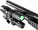 Green Laser & 1000 Lumen Flashlight Combo Kit with Rail Mount – Compatible with Mossberg 500 & Maverick 88 – Aluminum Construction – Class IIIA 635nM Less Than 5mW, Single Rail Mount.