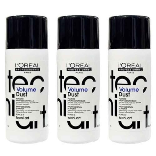 L'oréal Professionnel - Trio Tecni Art Volume Dust - 3x7gr - Poudre Volume Et Texture Force 3