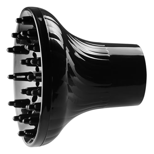 Universal Hair Dryer Diffuser for 1.7-2.1 in Hair Dryers – Heat Resistant, Quick Drying with Polished Spiral Texture