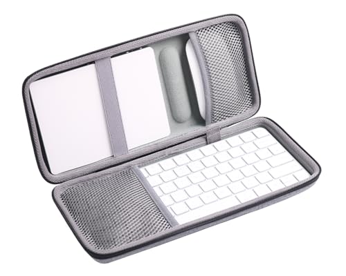 inDomit �n�[�h�P�[�X Apple Magic Keyboard + Magic Trackpad + Apple Magic Mouse�Ή� �O���[