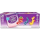 Light and Fit Strawberry Blueberry Peach Yogurt, 5.3 Ounce -- 24 per case.