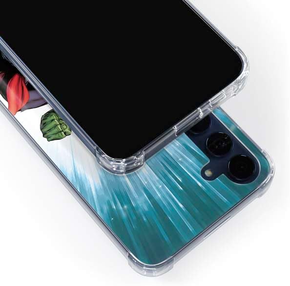 Skinit Clear Phone Case Compatible with Galaxy A35 5G - Officially Licensed Marvel Avengers Team Design