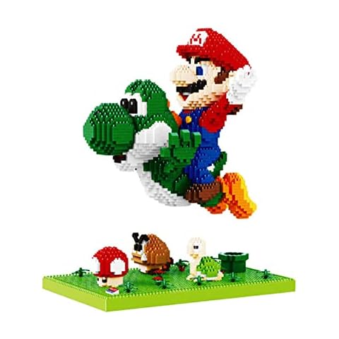 RSVT 4600Pcs Nano Block Fox Rabbit Building Set, Mini Pet Companion Micro Blocks Kit, 3D Puzzle Toy for Adults And Kids, Birthday Gifts Cover