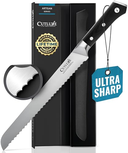Cutluxe Artisan 10-Inch Bread Knife
