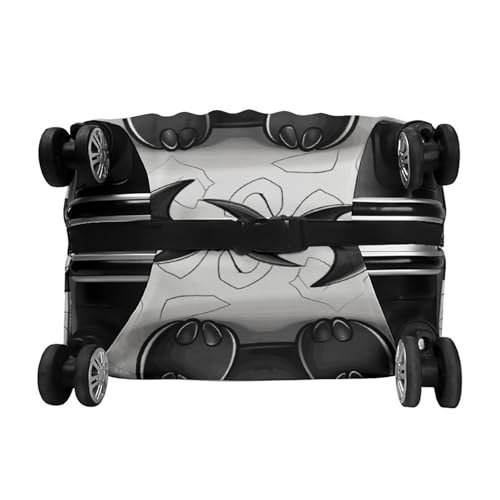 Cute Bat Travel Luggage Cover Anti-scratch Suitcase Cover Elastic Suitcase Protective Cover Fits 19-32 Inch Luggage XL 6