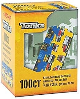 Derma Sciences 10849 Tonka Hasbro Adhesive Bandage, Stat Strip, 3/4