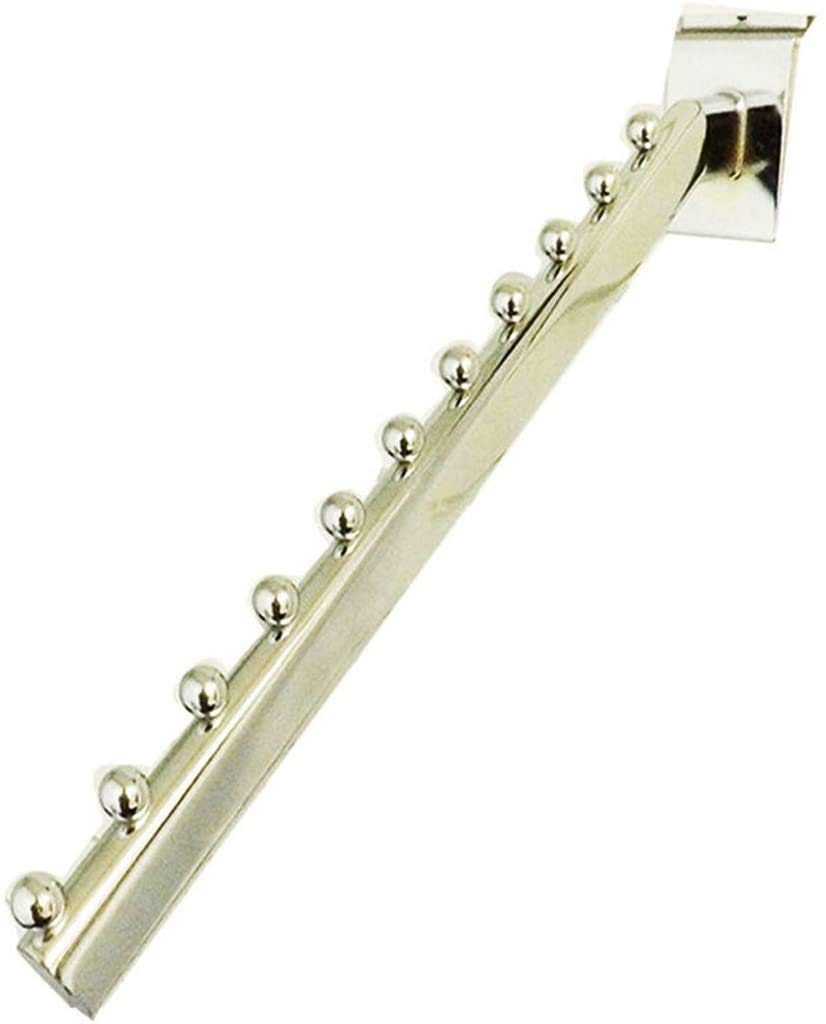 New 39 CM Heavy Duty 11 Ball Chrome Waterfall ARM for SLATWALL Fittings (Pieces 10)