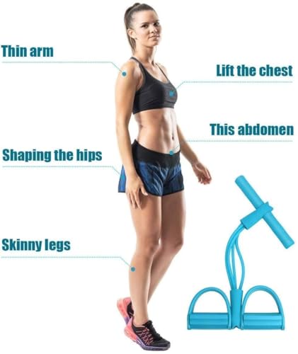 Image of VONT Pull Reducer, Waist Trimmers Body Shaper Trimmer for Reducing Your Waistline, Arm Exercise, Tummy Fat Burner, Body Building Training, Toning Tube