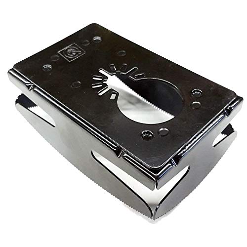QBit SQ1000-S + SQ1000-D Saw Blade cut-in 1 & 2 gang Retrofit wall boxes Oscillating Tool Q-Bit - Thumbnail 2