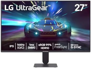 Monitor LG UltraGear™ 27G411A-B 27",FHD, 144Hz, 1ms (MBR), NVIDIA...