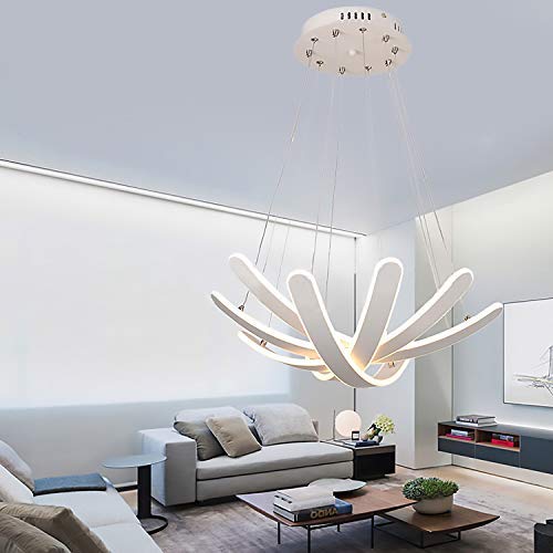 Lustre suspension LED télécommandé pour illuminer vos repas en salle à manger