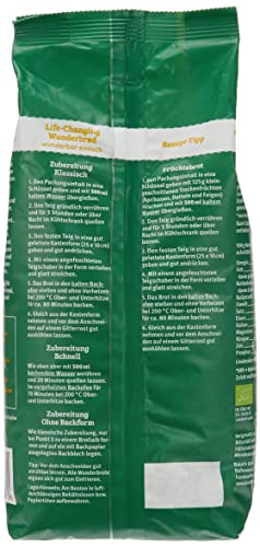 Bauck Bio Wunderbrot Nuss, 600 g
