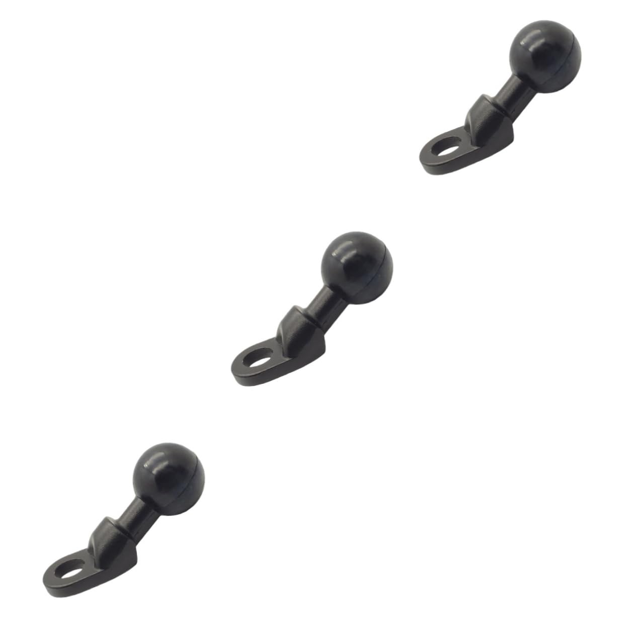 Housoutil 3 Soportes para Teléfono De Motocicleta con Rotación De 360 ​​Grados Seguros Y Prácticos para Coche.