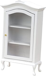 STAHAD Armário De Simulação Estante De Madeira Em Miniatura Casa De Bonecas Mini Casa De Bonecas Mini Armazenamento De Madeira Para Casa De Boneca Decoração Em Miniatura Mobília De Casa