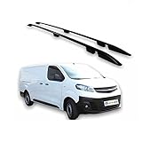 E-Parts24 Dachreling für Opel Vivaro C ab 2019- Traveller Jumpy L3 langer Radstand schwarz
