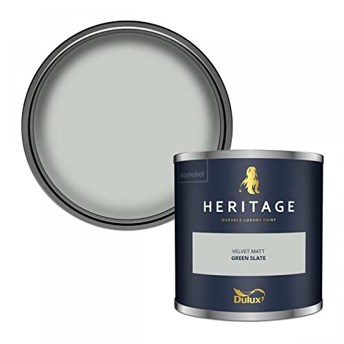 Dulux Trade Heritage Velvet Matt Emulsion Green Slate - 2.5ltr