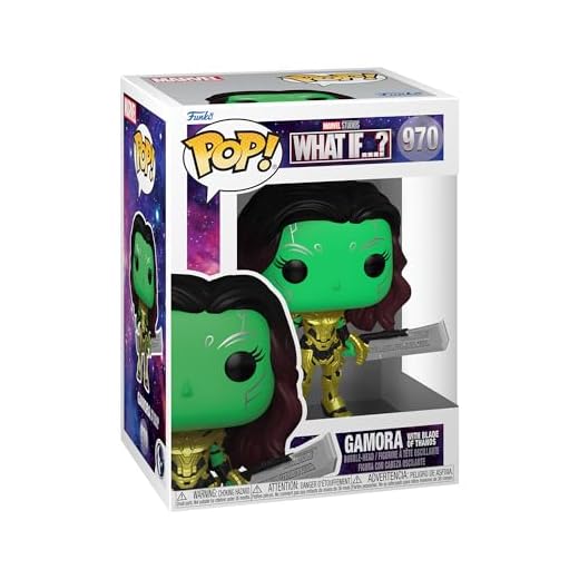 Funko Pop! Marvel - The Mantle - What If - Gamora with Blade of Thanos - Marvel What If - Figura de Vinilo Coleccionable - Idea de Regalo- Mercancia Oficial - Juguetes para Niños y Adultos - TV Fans