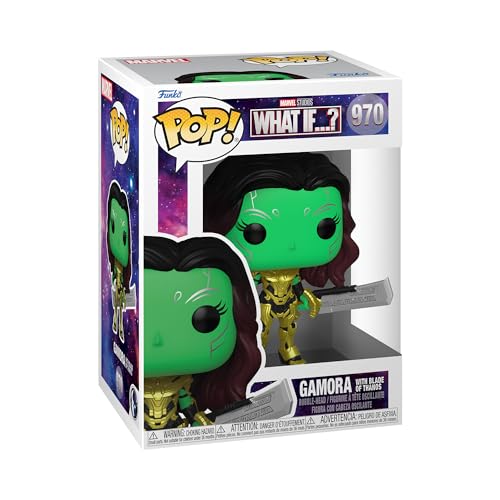 Funko Pop! Marvel - The Mantle - What If - Gamora with Blade of Thanos - Marvel What If - Figura de Vinilo Coleccionable - Idea de Regalo- Mercancia Oficial - Juguetes para Niños y Adultos - TV Fans